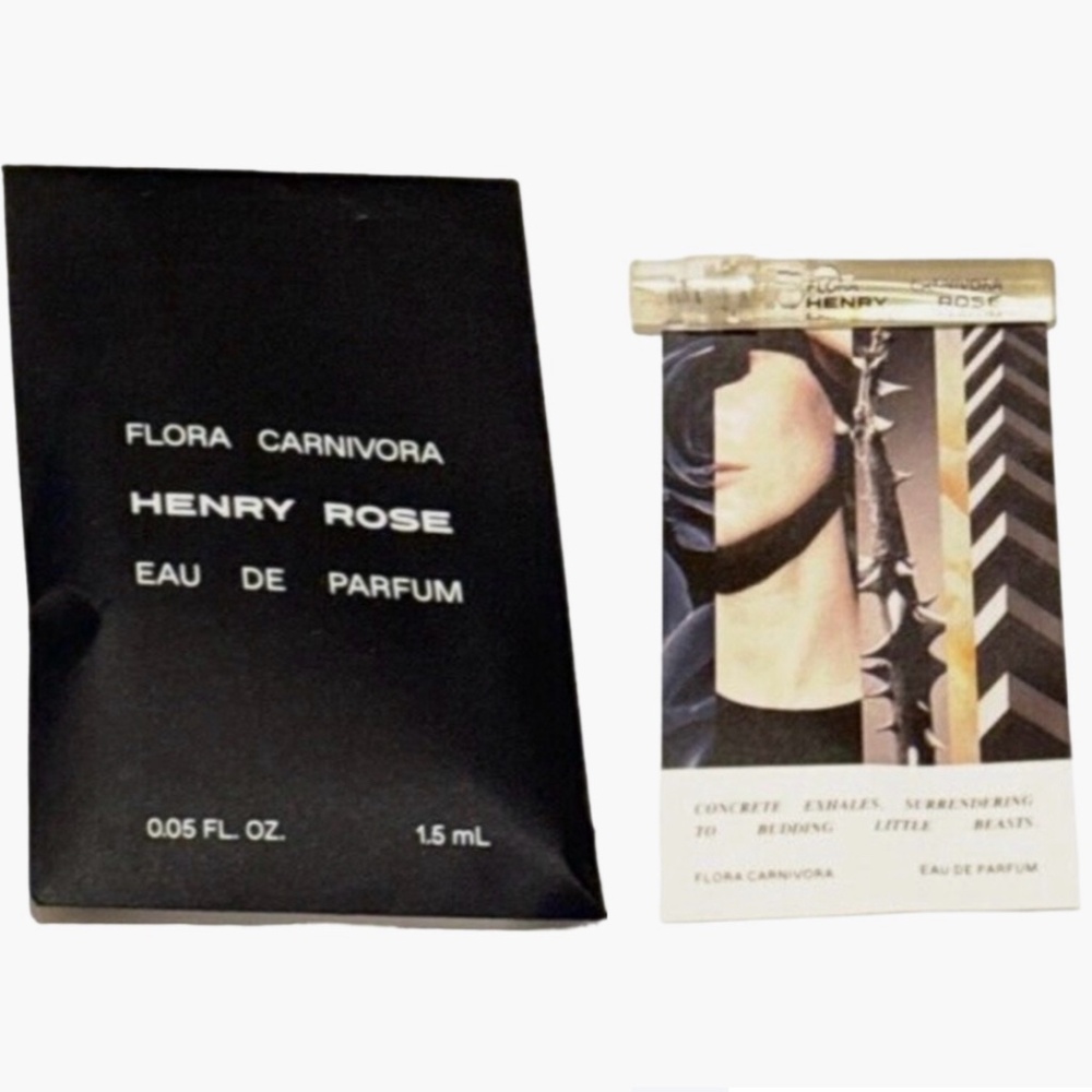 Henry Rose FLORA CARNIVORA Mini Travel Vial NEW SEALED